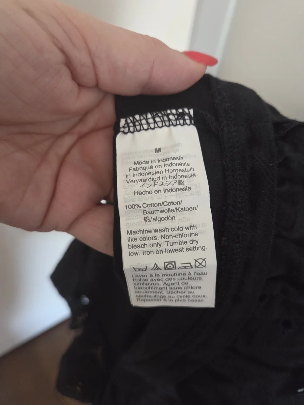 J.Crew Black Eyelet Peplum Tank Top - Size Medium - Summer 2020 Collection